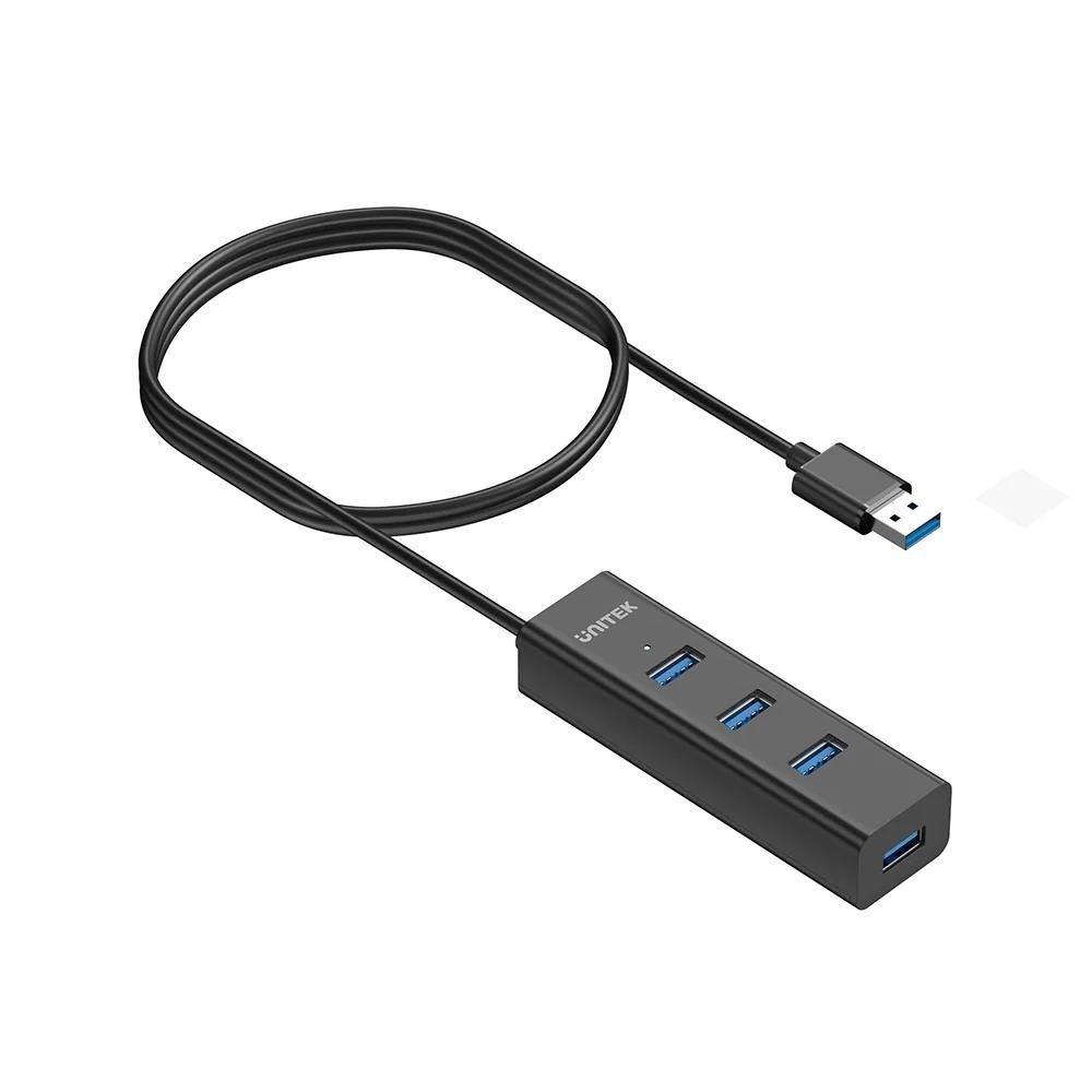 USB Hub Gen 1 UNITEK Y-3089V01, 4 porte, 5000 Mbit/s, i zi 