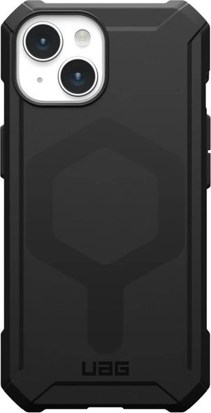 Mbrojtëse telefoni UAG Essential Armor për iPhone 15 Plus 6.7", me magnet, MagSafe, e zezë