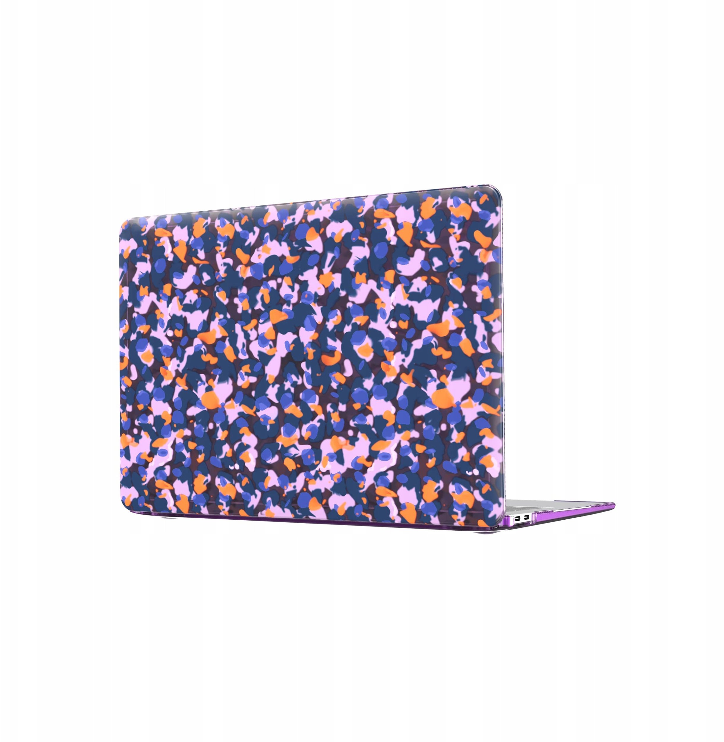 Заштитна маска за лаптоп Tech21 EvoArt Modern Camo, за MacBook Air 13" Retina 2020, виолетова