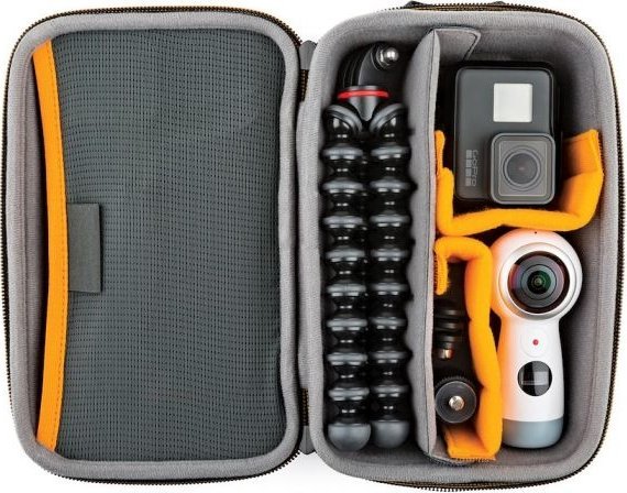 Kuti mbrojtëse Lowepro Hardside CS 60, madhësi kompakte, e zezë