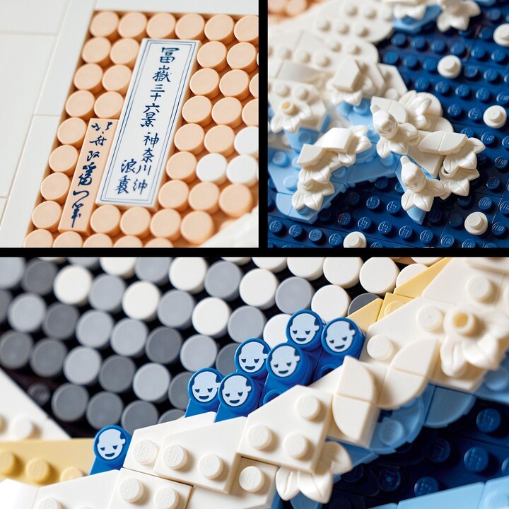 Set LEGO® Art 31208 Hokusai - The Great Wave, 1810 pjesë