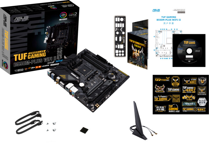 [OUTLET] Pllakë amë ASUS TUF GAMING B550M-PLUS WIFI II - AMD B550