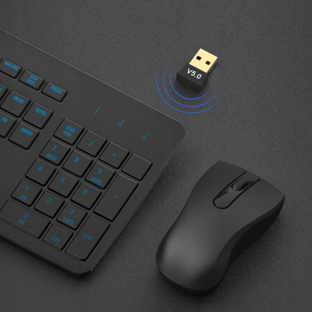 Përshtatës C-Tech Bluetooth BTD-01, v 5.0, USB, i zi