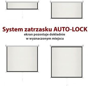 Екран за проектор Art ER M70, рачен, Matt White, бел