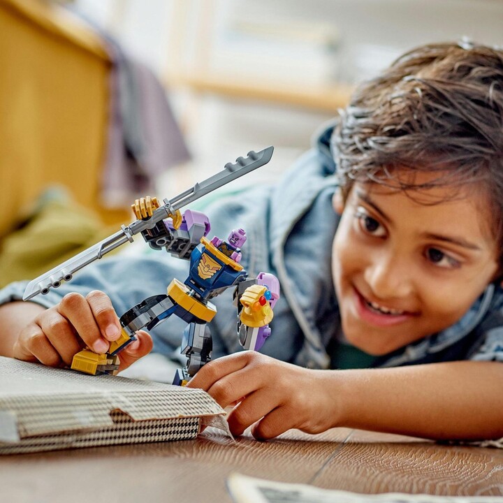 Set LEGO® Marvel 76242 Thanos in robotic armour, 113 pjesë