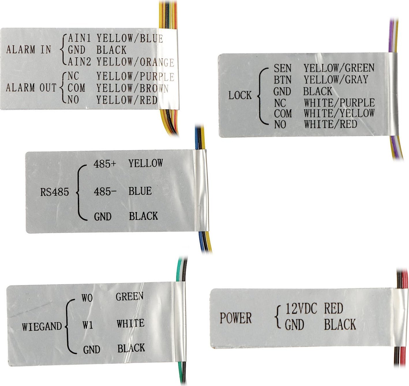 Terminal kontrolli aksesi Hikvision DS-K1T502DBWX, RFID Mifare, IP65 IK09, i zi