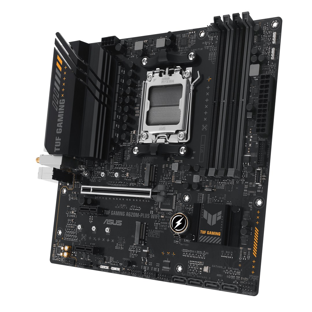 Pllakë amë ASUS TUF Gaming A620M-PLUS WiFi AMD A620 Socket AM5 micro ATX
