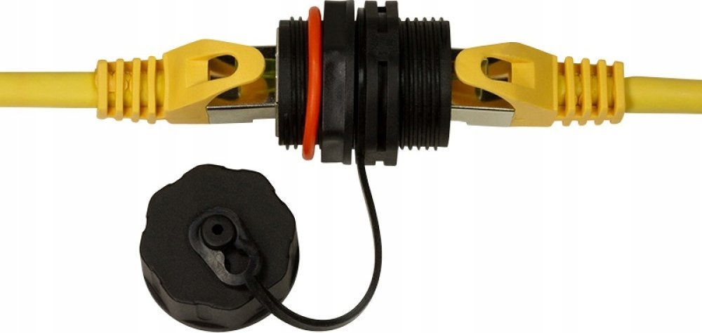 Bashkues rrjeti Techly 363548, RJ45 Cat6a S/FTP, i mbrojtur