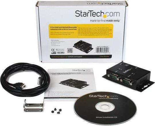 Përshtatës USB StarTech RS-232, i zi