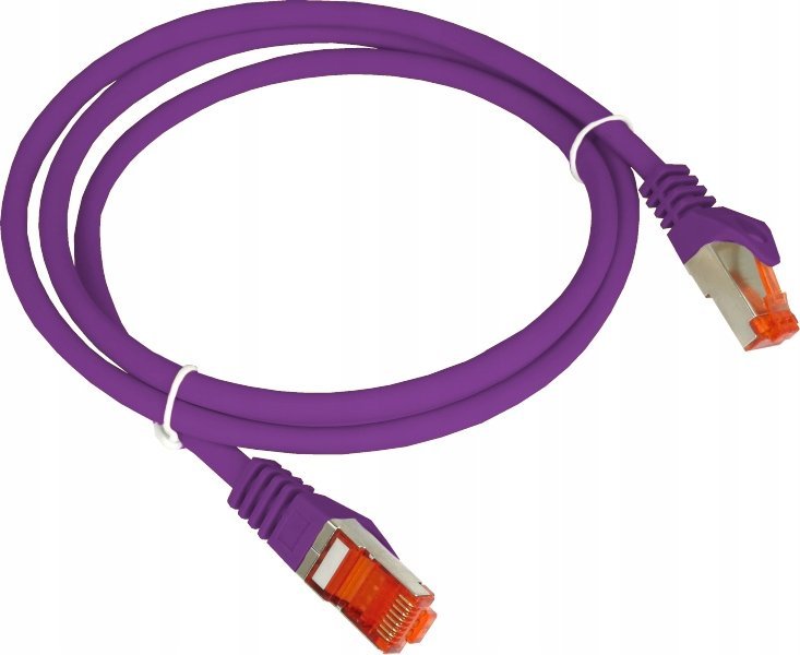 Kabllo rrjeti Alantec Patch Cord Cat.6A S/FTP, 0.5m, vjollcë