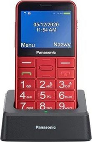 Telefoni Panasonic KX-TU155, 2.4", Dual SIM, i kuq