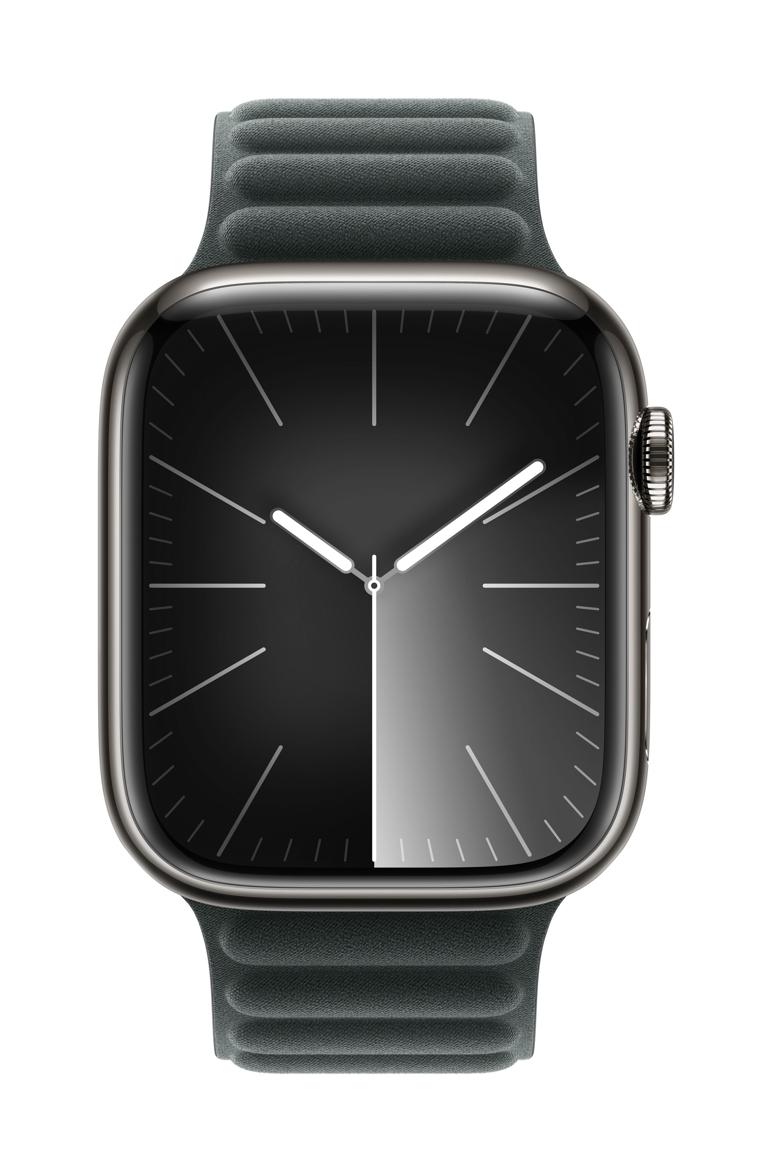 Apple Watch 45mm Band, Evergreen Magnetic Link - M/L