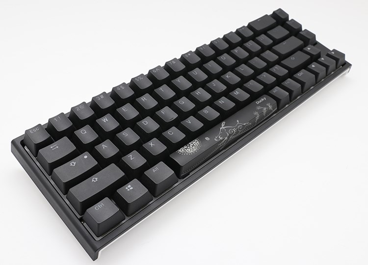 Tastierë për lojëra Ducky One 2 SF, Cherry MX Speed Silver, RGB LED, e zezë