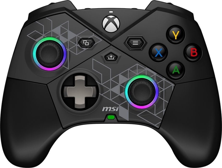 Gamepad MSI Force Pro W, wireless USB Bluetooth, për PC Android Xbox, i zi