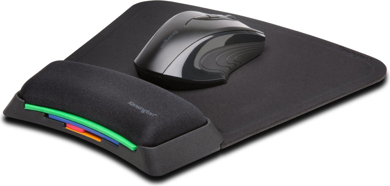 Mbështetëse e duarve për tastierë Kensington SmartFit, 21x29 cm, e zezë