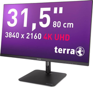 Monitor TERRA 3030234, 31.5", 4K Ultra HD, i zi