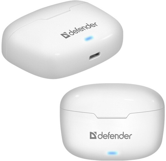 Dëgjuese Defender Twins 903, të bardha