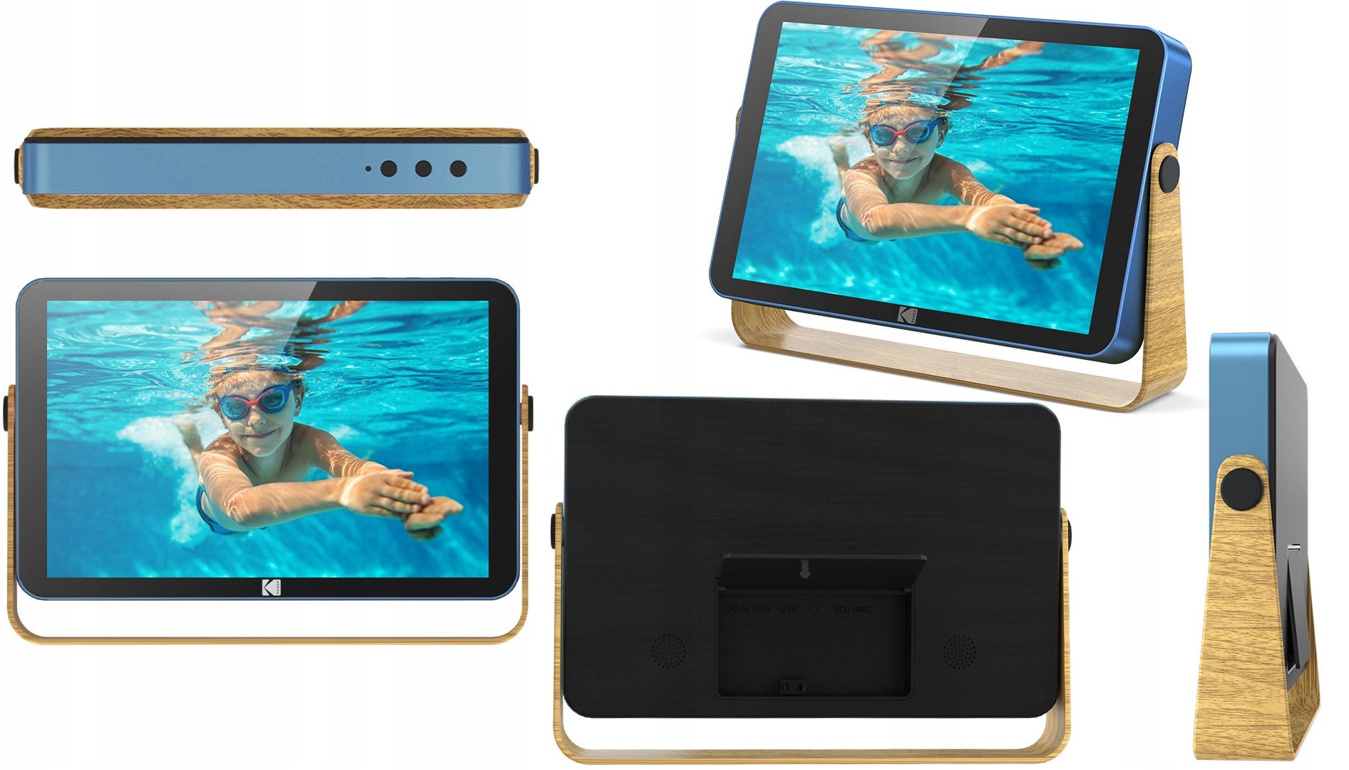 Kornizë digjitale Kodak RWF-108V, 10", WiFi, blu