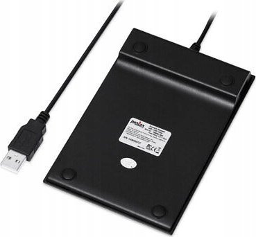 Нумеричка тастатура Perixx PERIPAD 202HB, со кабел, со дополнителен USB приклучок, црна