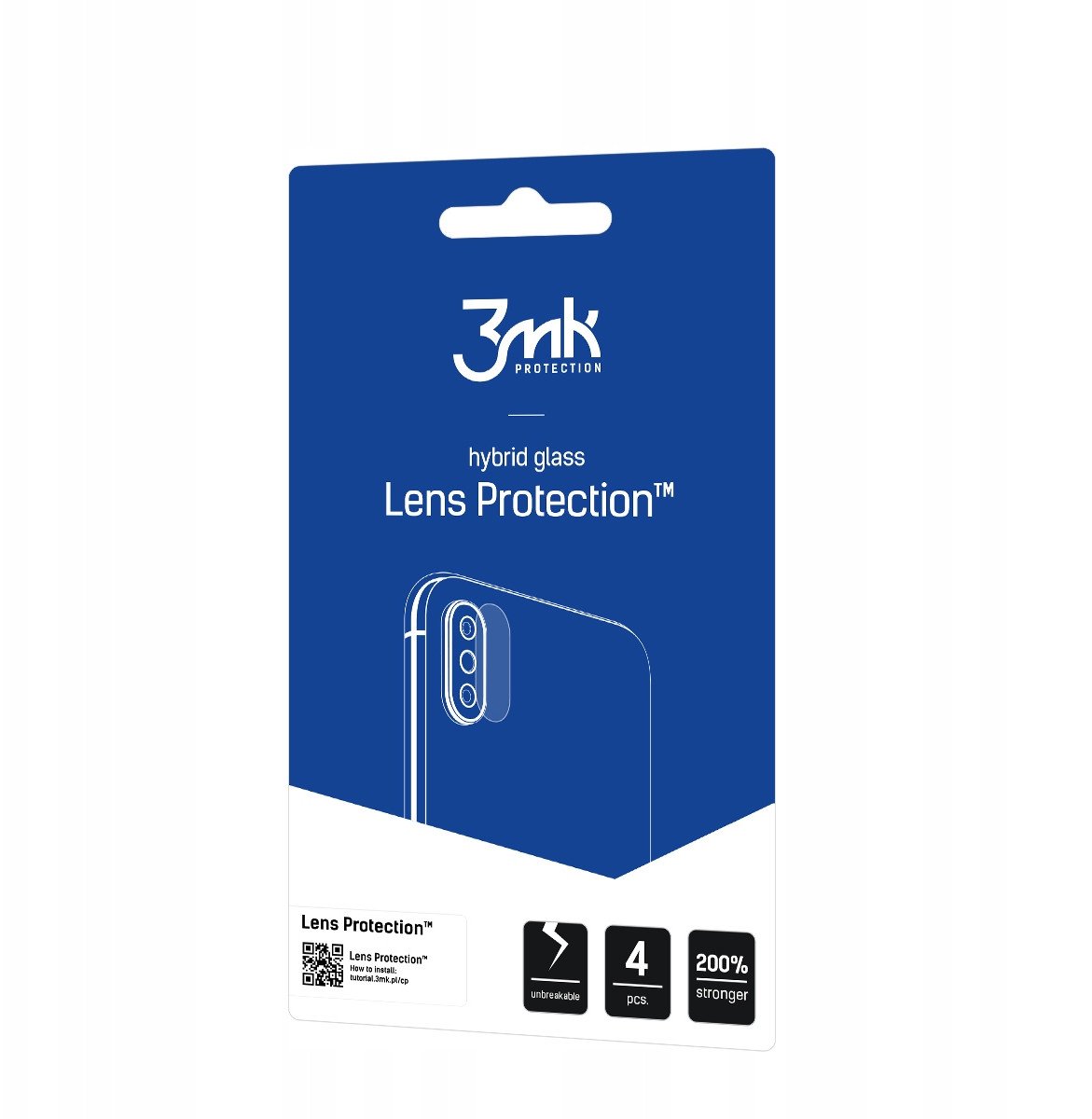 Заштитно стакло за камера 3mk Lens Protection за Realme 14 Pro Plus, проѕирно