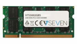 RAM Memorie laptopi V7 SODIMM, DDR2, 2 GB, 667 MHz, CL5 (V753002GBS)
