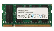 RAM Memorie laptopi V7 SODIMM, DDR2, 2 GB, 667 MHz, CL5 (V753002GBS)
