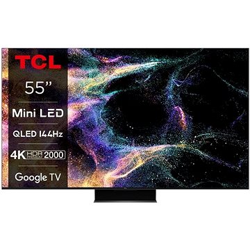 Televizor TCL 55C845, 55", 4K QLED, Smart, i zi