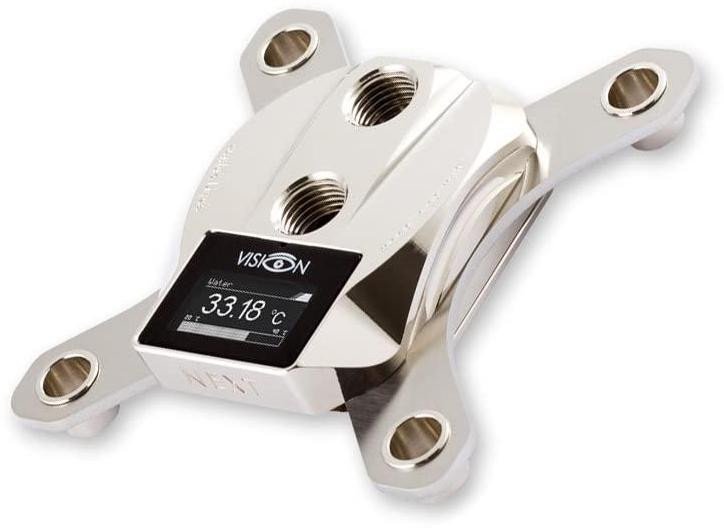 Блок за ладење CPU Aqua Computer Cuplex Kryos NEXT VISION, LGA 1700, никел никел