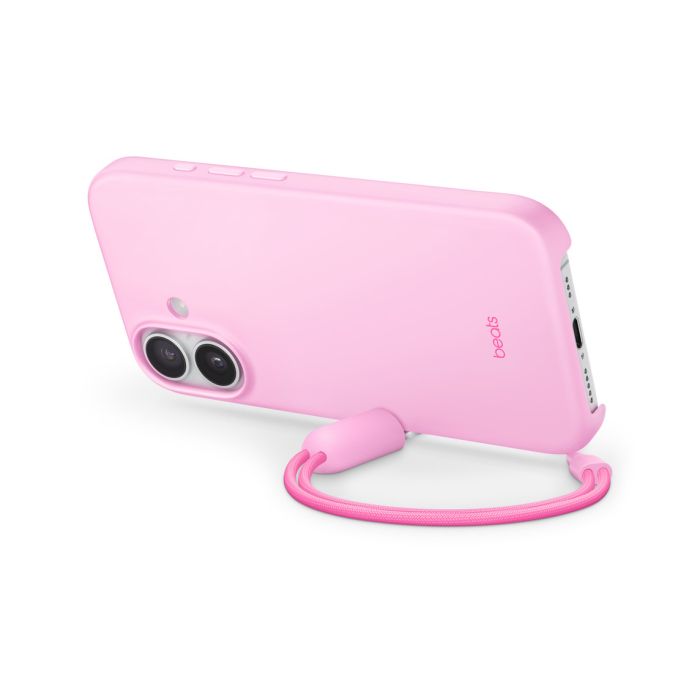 Beats iPhone 17 Kickstand Case with MagSafe and Camera Control, Pebble Pink