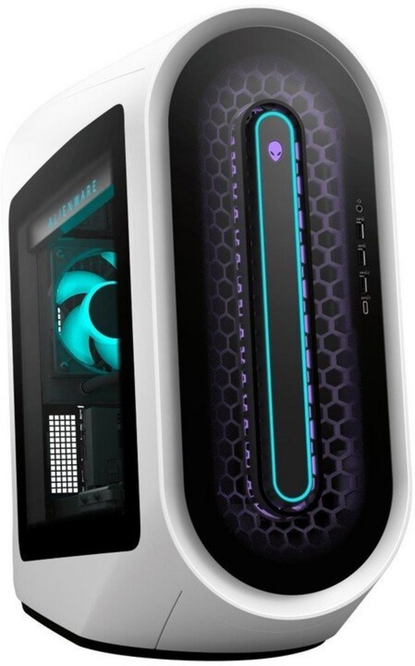 Kompjuter Dell Alienware Aurora R13, Intel Core i9, 32GB RAM DDR5, 1TB SSD, NVIDIA GeForce RTX 3080 Ti, i argjendtë
