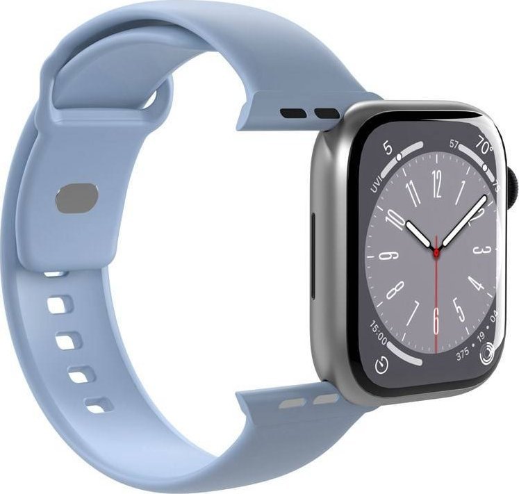 Rrip për Apple Watch Puro ICON, silikon, 40/41mm, Powder Blue
