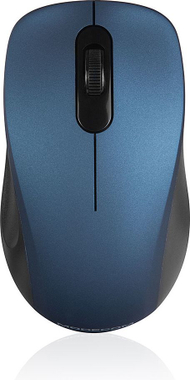 Maus Modecom WM10S, wireless, USB, i kaltërt