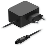 Блуза Helvetic Diagonal Over Crewneck, oversize, со принтани ракави, црна