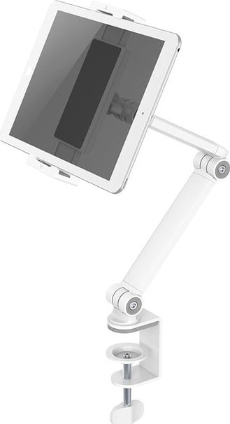 Држач за на маса за таблет Неомаунтс DS15-545WH1, 4.7"-12.9", целосно подвижен, бел