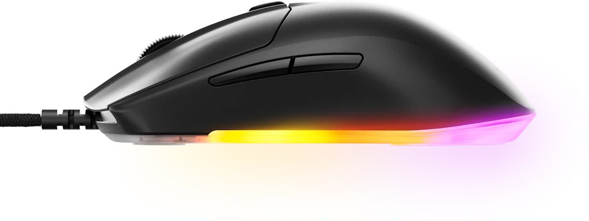 Гејминг глушец SteelSeries Rival 3 Gen 2, оптички, RGB, црн