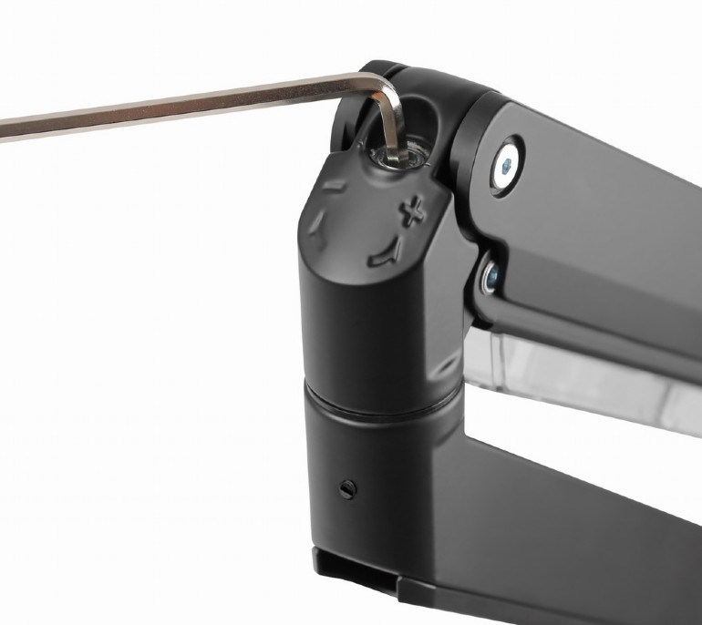 Mbajtëse monitori Gembird MA-DA3-03, 27", 18 kg, e zezë