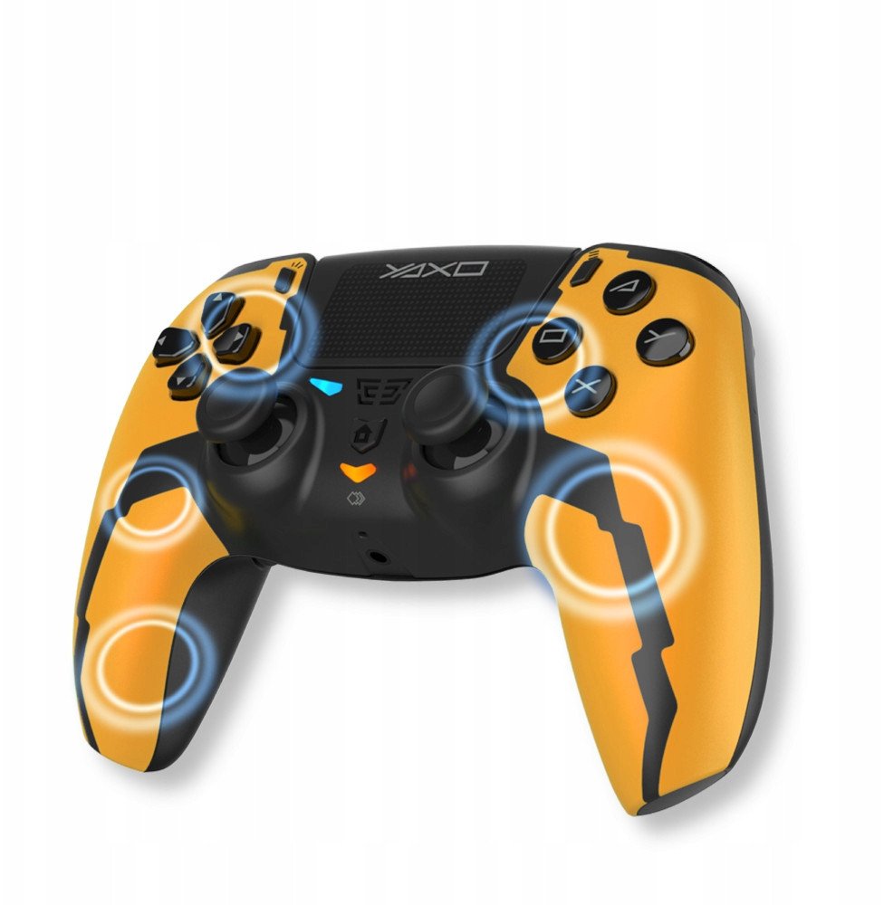 Gamepad Yaxo Hornet Fury Elite Inferno, me kabllo, port USB, portokalli