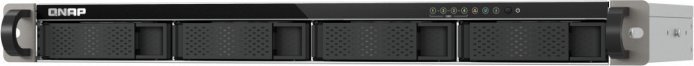 NAS rack QNAP TS-433eU, 1U, 4GB RAM, 0TB, i bardhë