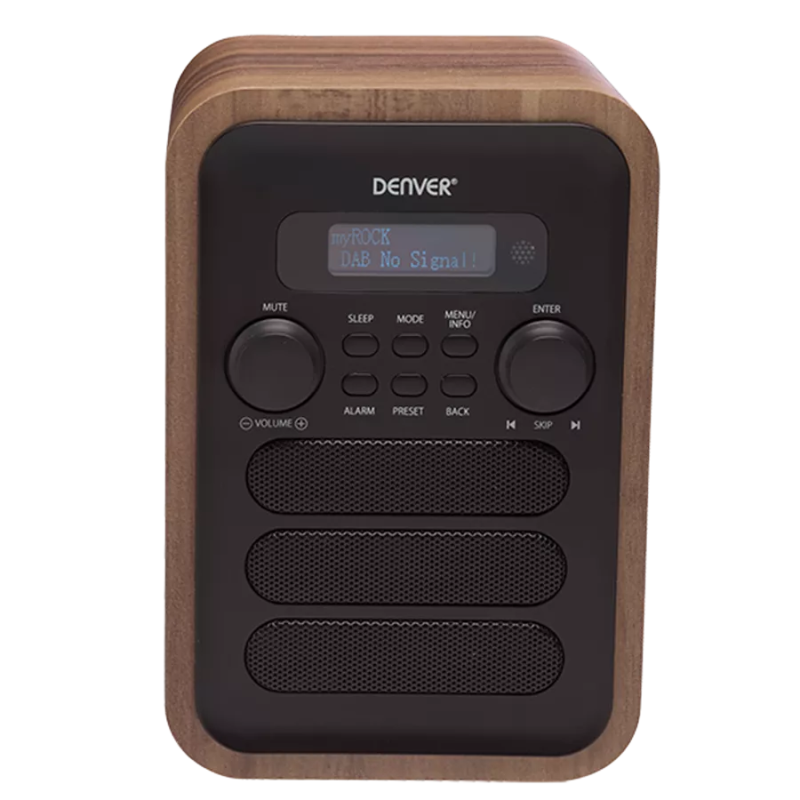 Denver FM Radio with Bluetooth DAB-48 GREY