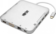 Docking station Tripp Lite U442 DOCK2 S, USB C, 4K, Power Delivery 60W, gri