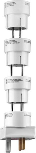 Adapter Udhëtimi CEE7 – Vidlice me Zasuvka, Ngjyrë e Bardhë