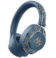 Kуфери Bluetooth Guess GUBHS72P4FC4MB, on ear, ENC, сини