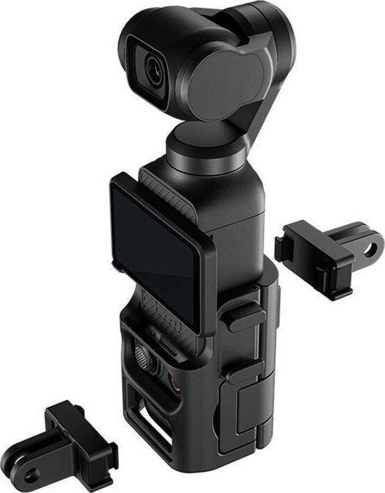 Адаптер за камера TELESIN Quick Release, продолжена алуминиумска рамка, штраф 1/4", за DJI OSMO Pocket 3