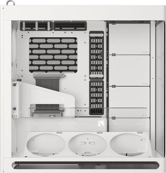 Kasa PC HAVN HS420 VGPU, mid tower, xham i temperuar, e bardhë