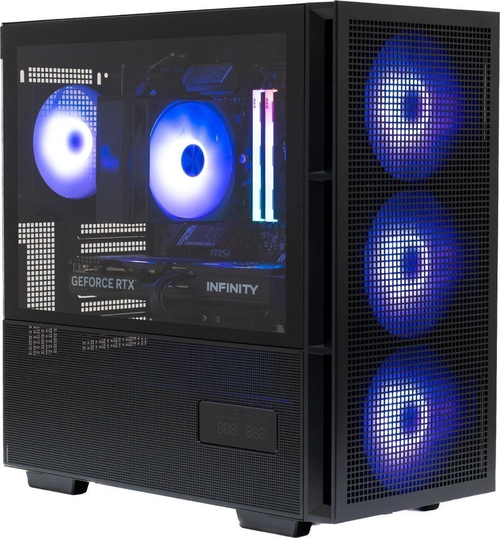 Kompjuter gaming Game X G300, Ryzen 5 7500X3D, 32GB RAM, RTX 5070 Ti, 1TB SSD, i zi