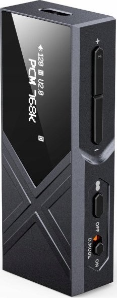 DAC portativ FiiO KA17, Hi-Res USB, amplifikator kufjesh 3.5mm 4.4mm, i zi