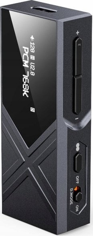 DAC portativ FiiO KA17, Hi-Res USB, amplifikator kufjesh 3.5mm 4.4mm, i zi