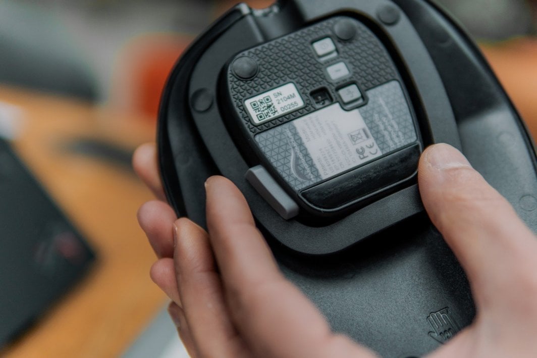 Maush ergonomik BakkerElkhuizen HandshoeMouse Shift, Bluetooth, ambidjester, madhësia Large