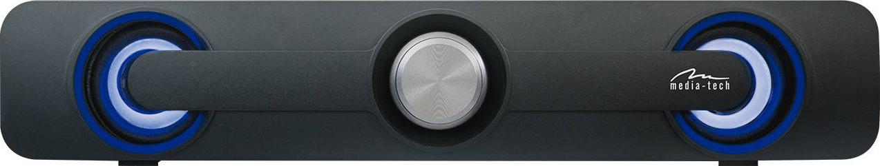 Soundbar Media-Tech MT3173, 5W RMS, lidhje 3.5mm USB, i zi