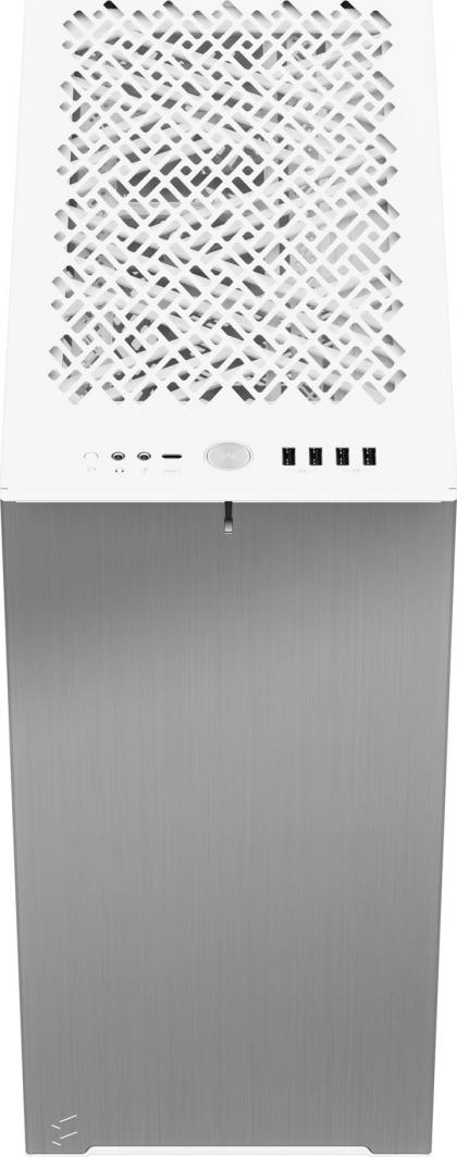 Kasë Fractal Design Define 7 Compact TG Clear Tint, e bardhë, Midi Tower